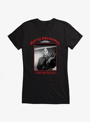 Christmas Vacation Chainsaw Clark Girls T-Shirt