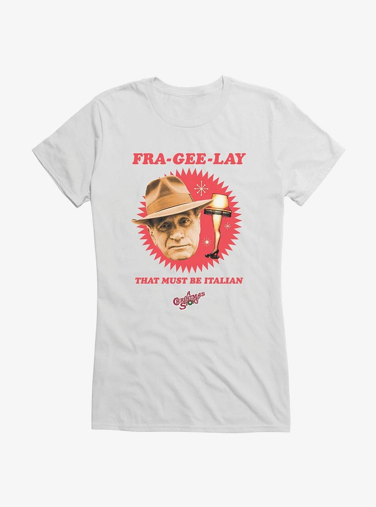 A Christmas Story Fra-Gee-Lay Girls T-Shirt