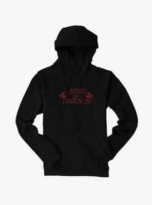 Army Of Darkness Blood Logo Hoodie