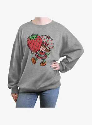 Strawberry Shortcake Big Womens Oversized Sweatshirt