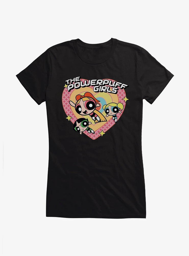 Powerpuff Girls Heart Team T-Shirt