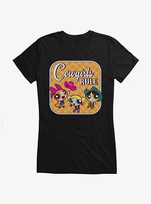 Powerpuff Girls Cowgirls Rule T-Shirt