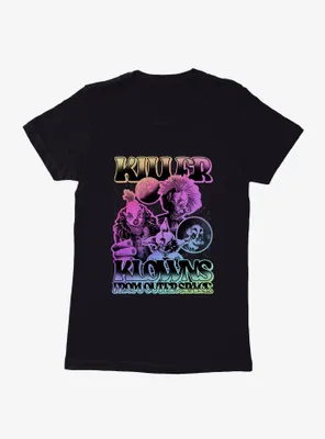 Killer Klowns From Outer Space Gradient Group Womens T-Shirt