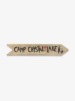 Friday the 13th Camp Crystal Lake Arrow Wood Wall Decor