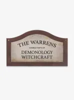 The Conjuring The Warrens Consultants Wood Wall Decor