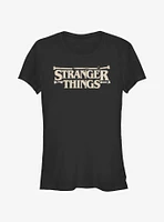 Stranger Things Boney Logo Girls T-Shirt