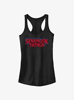 Stranger Things Intertwined Vines Logo Girls Tank