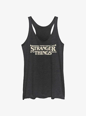 Stranger Things Boney Logo Girls Tank
