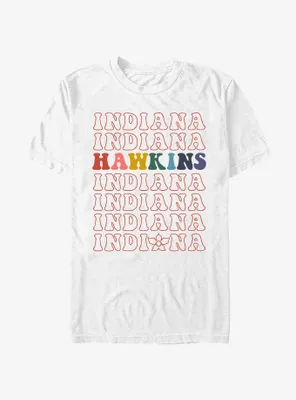 Stranger Things Hawkins Indiana T-Shirt
