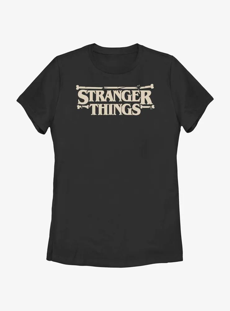 Stranger Things Boney Logo Womens T-Shirt