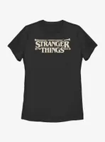 Stranger Things Boney Logo Womens T-Shirt