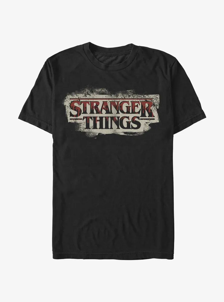 Stranger Things Drippy Blood Logo T-Shirt