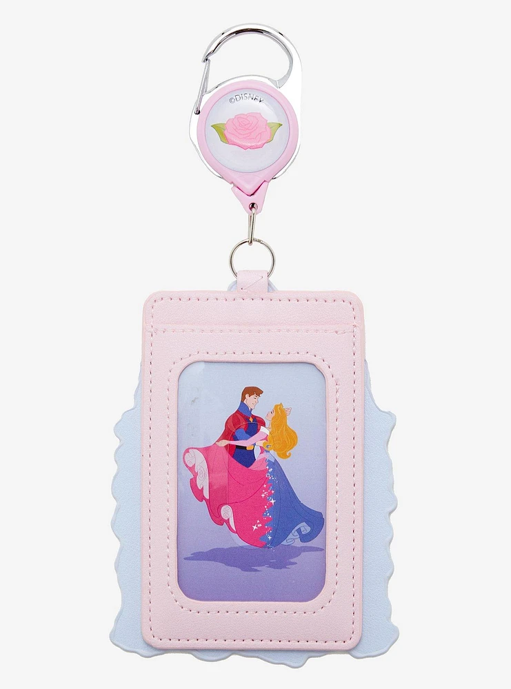 Disney Sleeping Beauty Aurora and Phillip Lenticular Retractable Lanyard — BoxLunch Exclusive