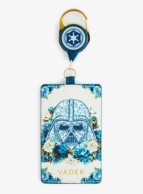 Star Wars Darth Vader Floral Retractable Lanyard — BoxLunch Exclusive