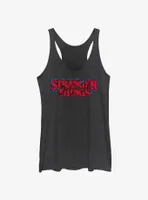 Stranger Things Intertwined Vines Logo Womens Tank Top