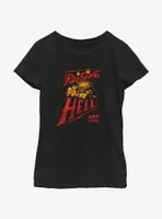 Stranger Things Raising Hell Youth Girls T-Shirt