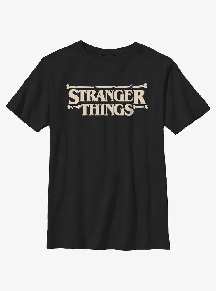 Stranger Things Boney Logo Youth T-Shirt