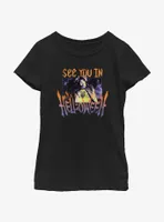 Stranger Things Eddie Munson See You Helloween Youth Girls T-Shirt