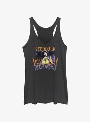 Stranger Things Eddie Munson See You Helloween Womens Tank Top