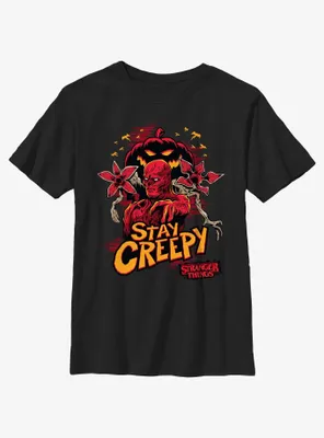 Stranger Things Vecna Stay Creepy Youth T-Shirt