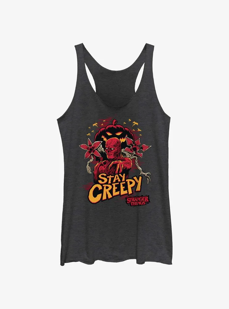 Stranger Things Vecna Stay Creepy Womens Tank Top