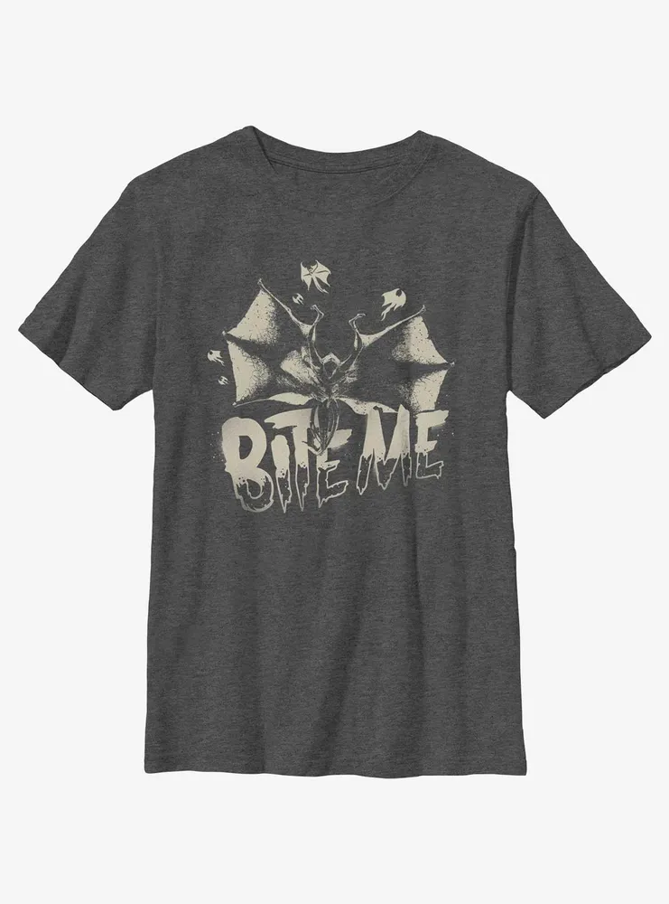 Stranger Things Demobat Bite Me Youth T-Shirt