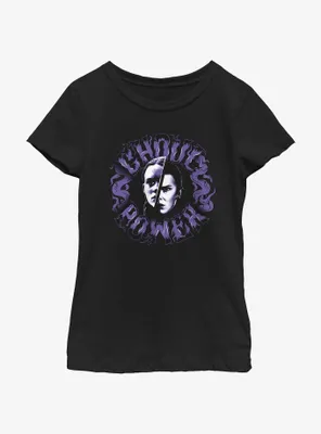 Stranger Things Max and Eleven Ghoul Power Youth Girls T-Shirt