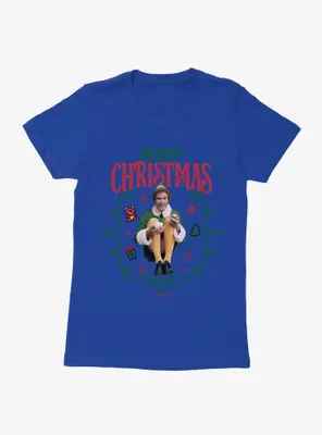 Elf Merry Christmas Toys Womens T-Shirt