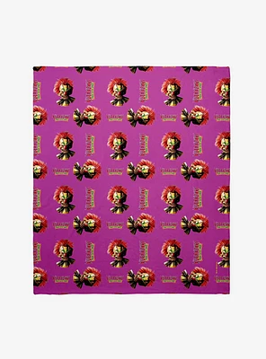 Killer Klowns From Outer Space Rudy Throw Blanket