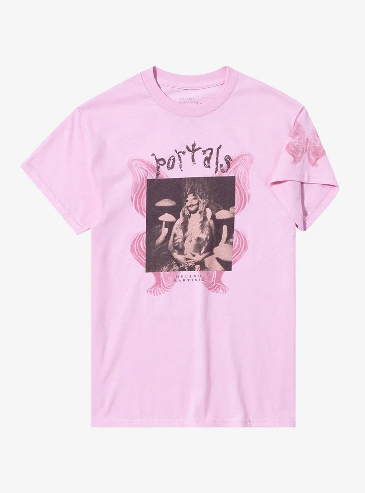 Melanie Martinez Portals Creature Portrait Pastel Pink T-Shirt