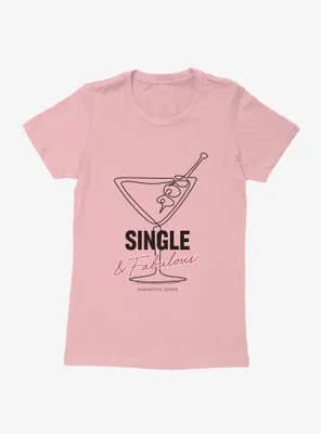 Sex And The City Single Fabulous Womens T-Shirt