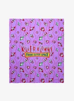 Killer Klowns From Outer Space Klowns Throw Blanket