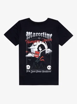 Adventure Time Marceline The Vampire Queen Guitar Boyfriend Fit Girls T-Shirt