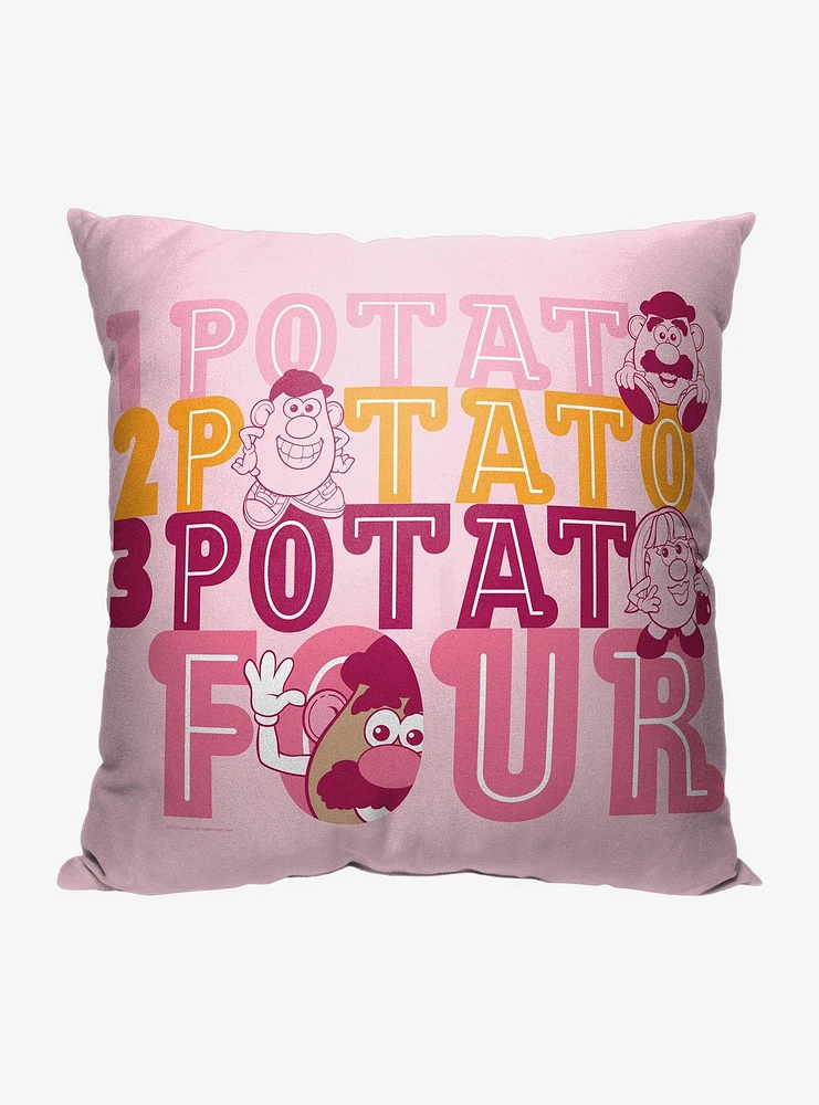 Disney Pixar Toy Story Mr Potato Head For Potato Printed Throw Pillow