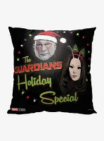 Marvel Guardians Of The Galaxy Holiday Special Printed Throw Pillow