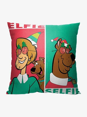 Scooby-Doo! Elfie Selfie Printed Throw Pillow