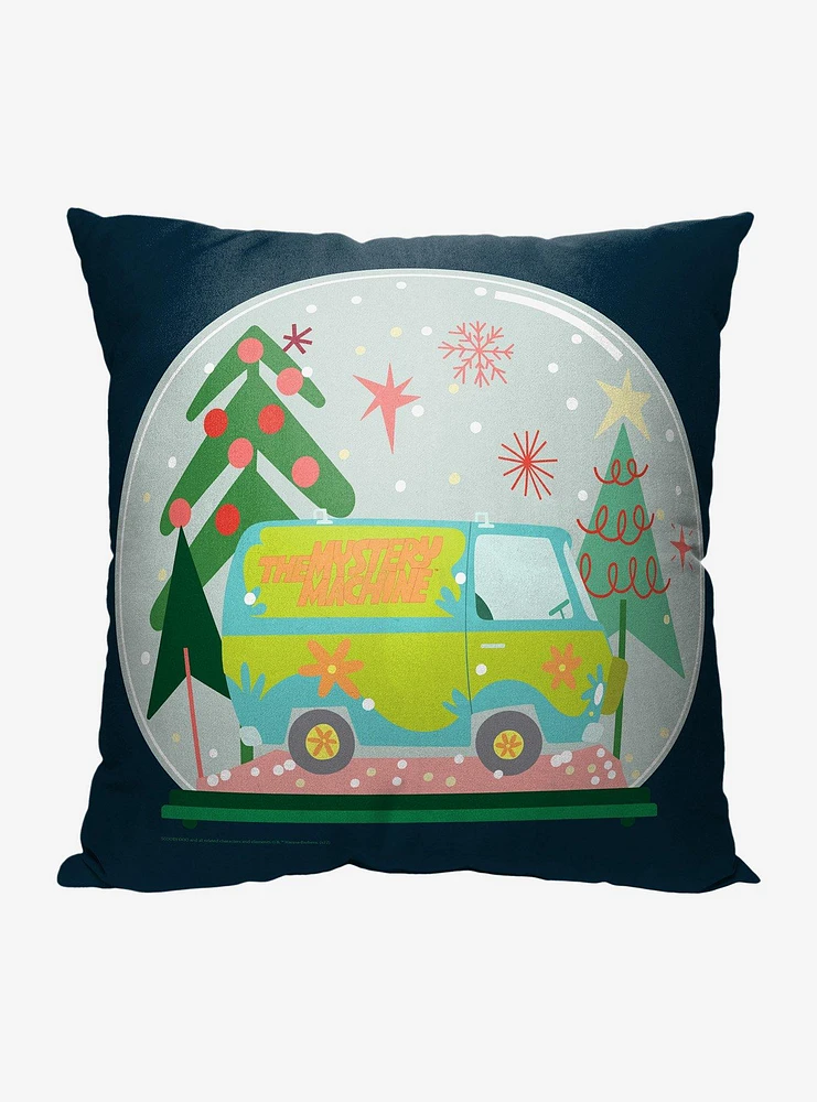 Scooby-Doo! Mystery Machine Globe Printed Throw Pillow