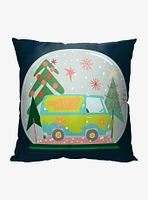 Scooby-Doo! Mystery Machine Globe Printed Throw Pillow