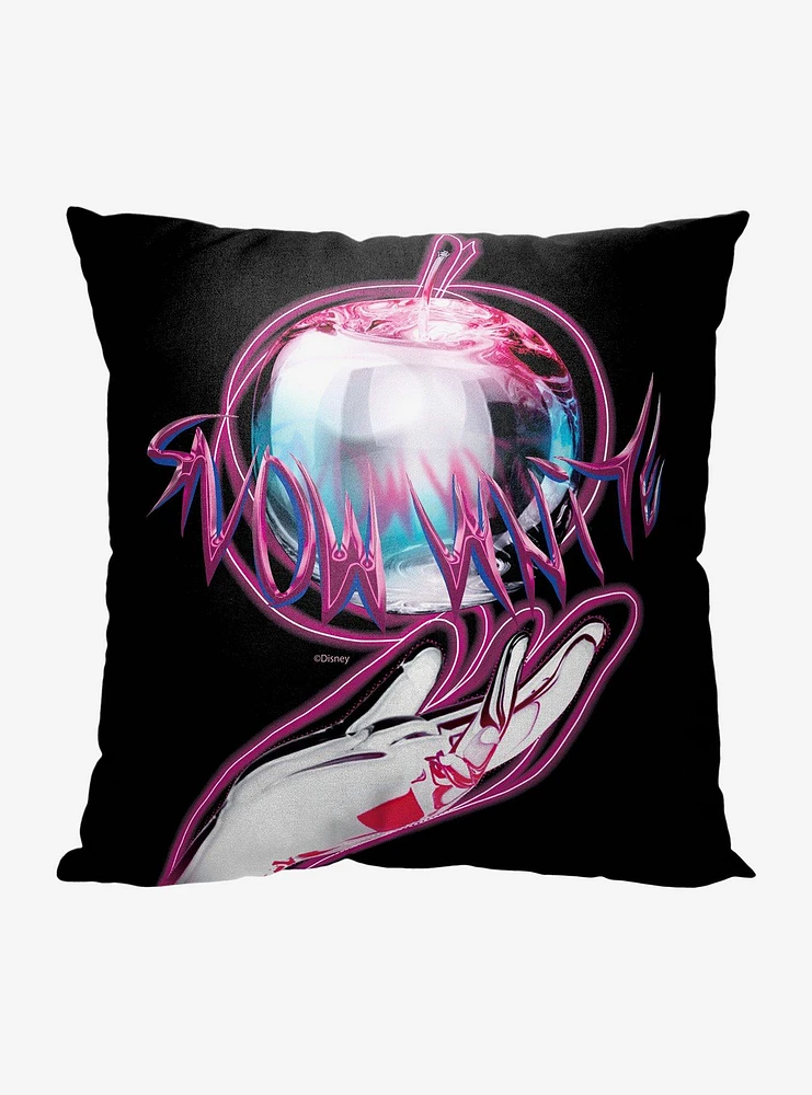 Disney100 Princesses Crystal Apple Printed Throw Pillow