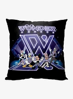 Disney100 Mickey Mouse Wonder Group Printed Throw Pillow