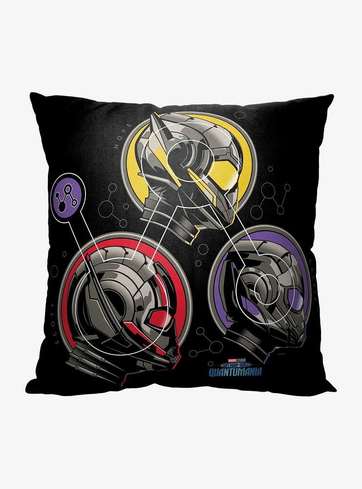 Marvel Ant Man Quantumania Group Printed Throw Pillow