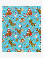 Scooby-Doo! Festive Scooby Sweets Silk Touch Throw Blanket