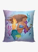 Disney The Little Mermaid Fish Friends Printed Throw Pillow