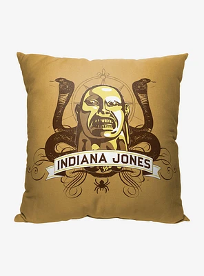 Disney Indiana Jones Totem Printed Throw Pillow