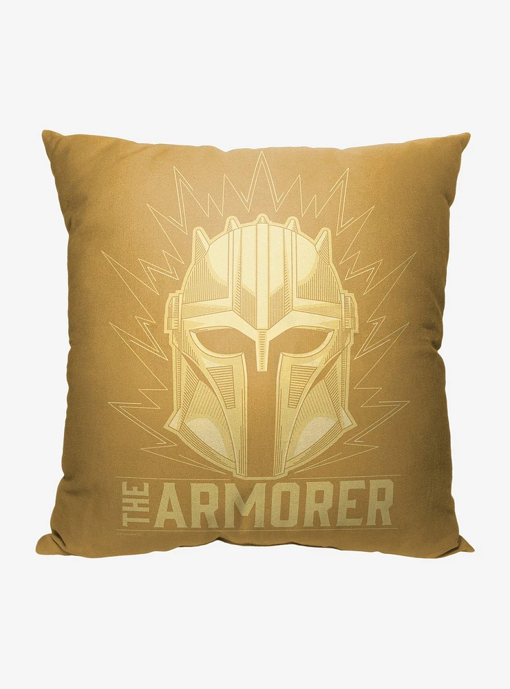 Star Wars The Mandalorian The Armorer Printed Pillow