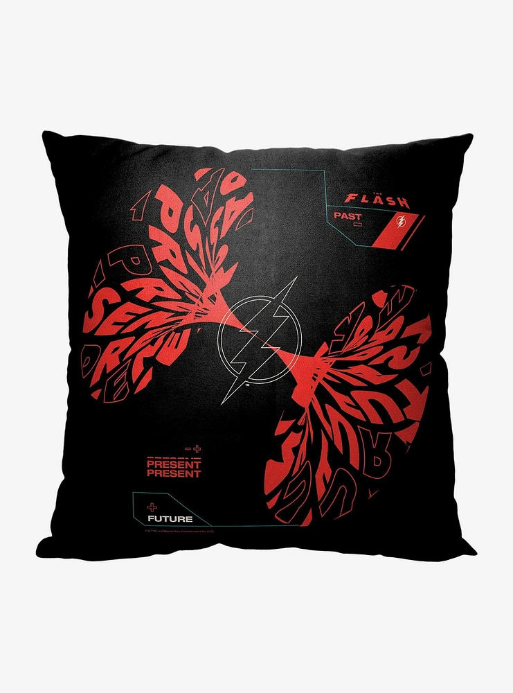 DC The Flash Time Warp Printed Pillow