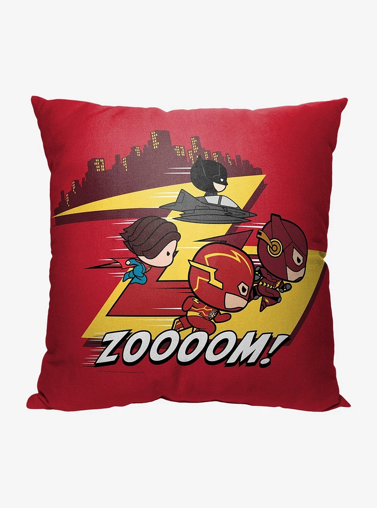 DC The Flash Zoom Printed Pillow