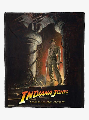 Disney Indiana Jones Temple Of Doom Silk Touch Throw