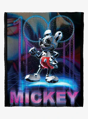 Disney100 Mickey Mouse One Hundred Silk Touch Throw Blanket