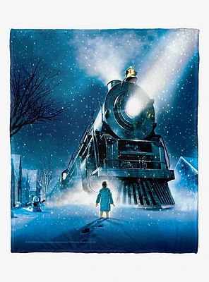 The Polar Express The Arrival Silk Touch Throw Blanket